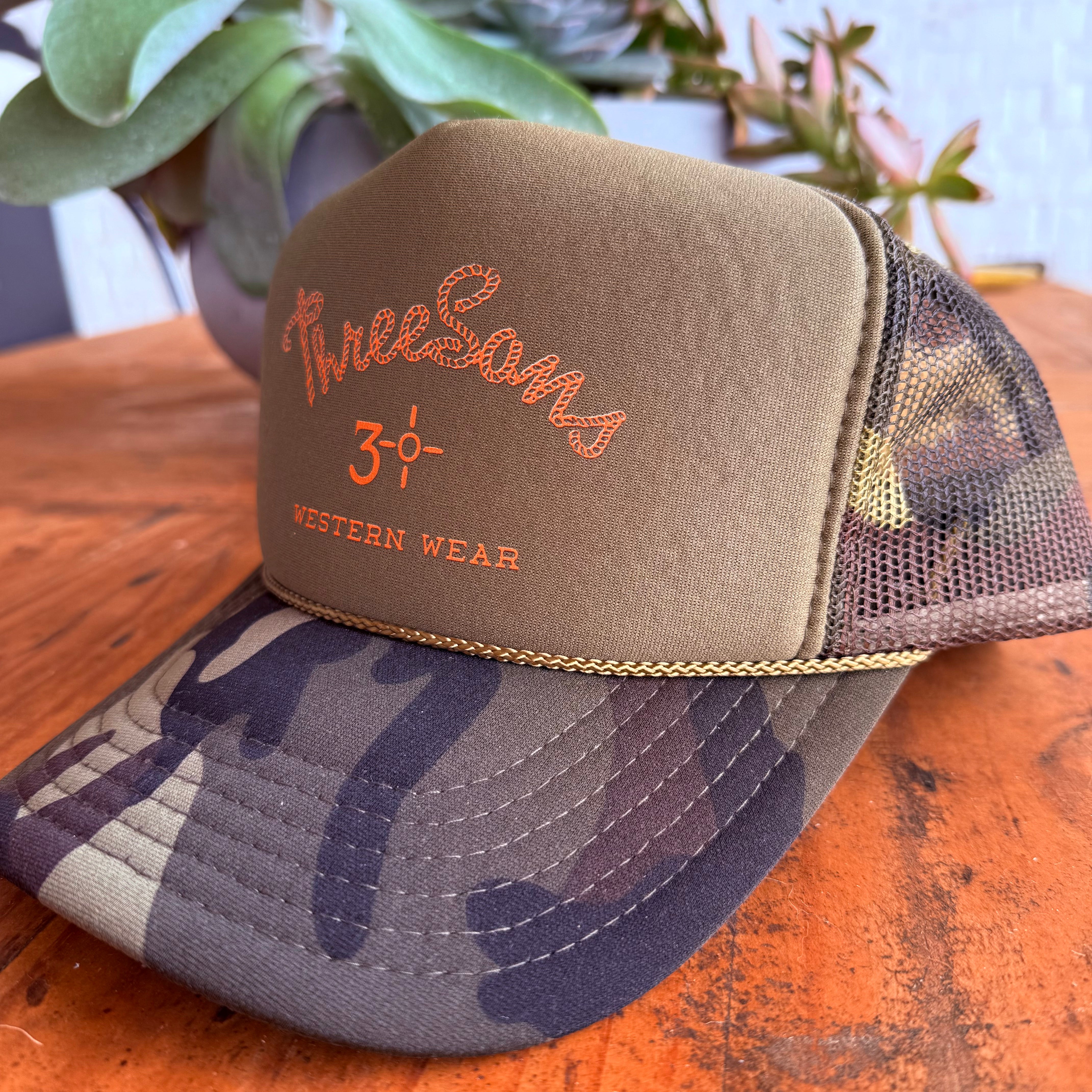 Camo Trucker Hat