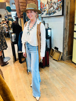 Load image into Gallery viewer, Leather Fringe Vest

